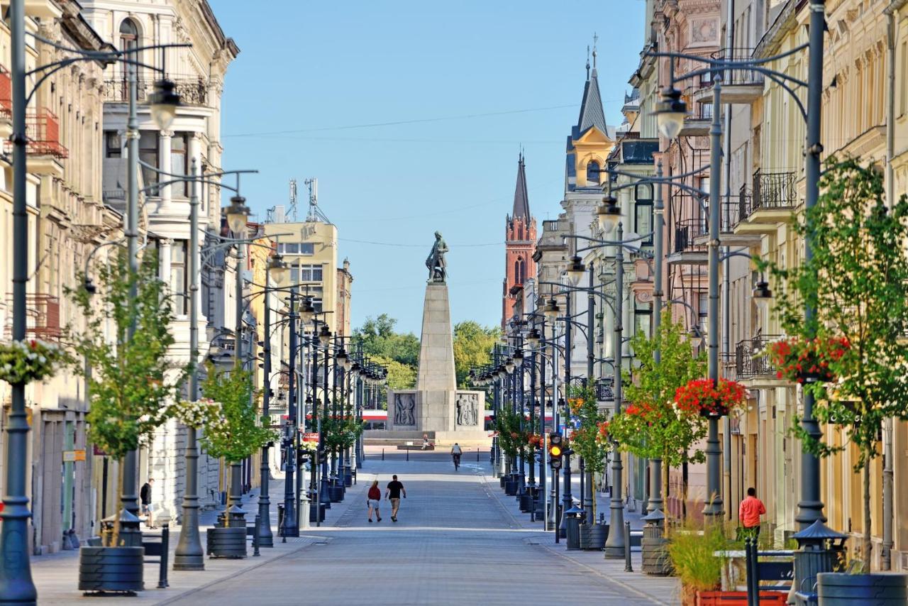 Piotrkowska-I- 75Mcentral Cosy&Freeparking Łódź Dış mekan fotoğraf